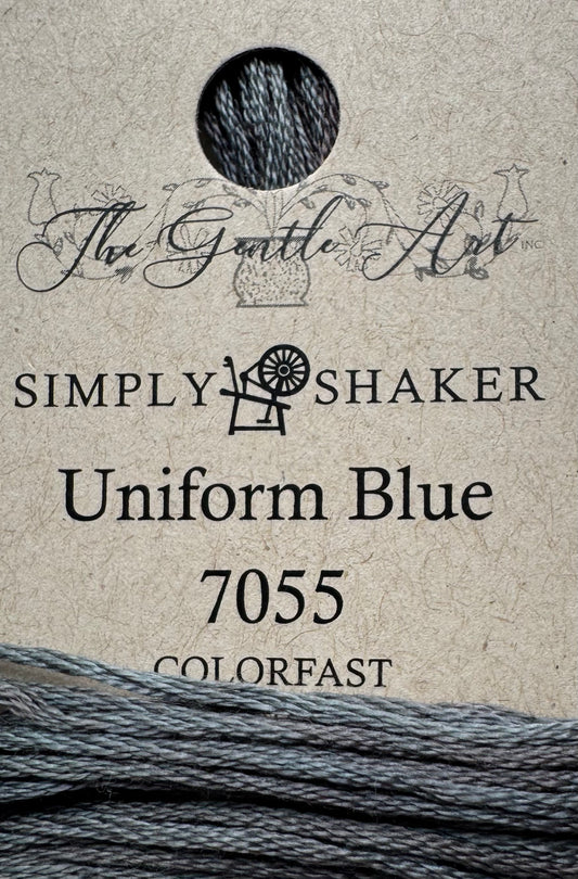 The Gentle Art Simply Shaker Threads; Uniform Blue