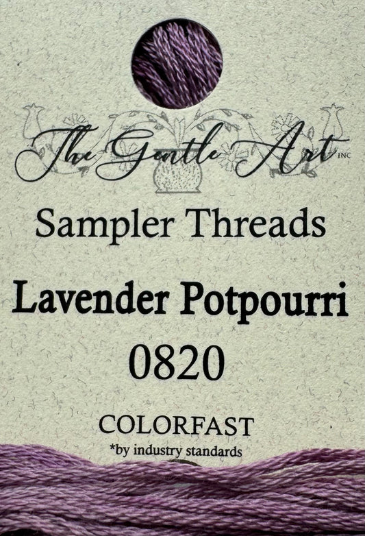 The Gentle Art Sampler Threads; Lavender Potpourri