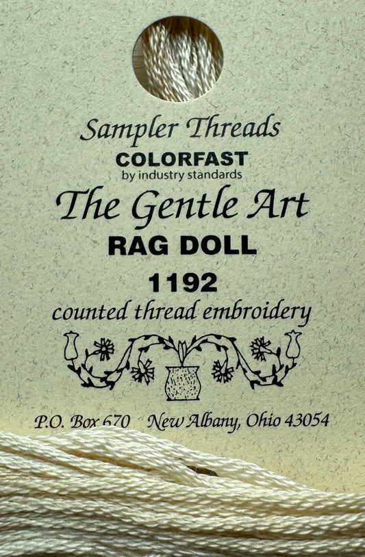 The Gentle Art Sampler Threads; Rag Doll