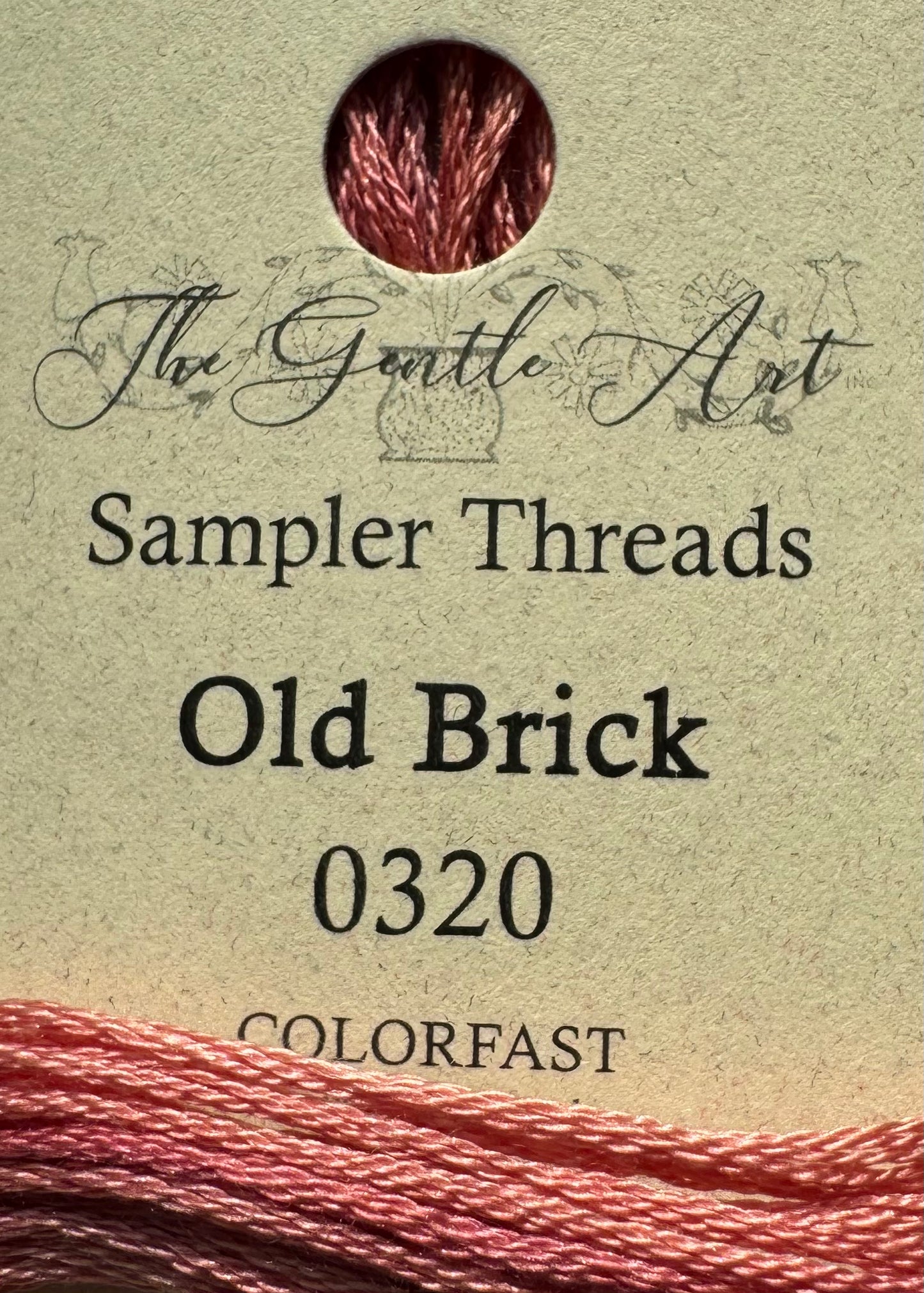 The Gentle Art Sampler Threads; Old Brick