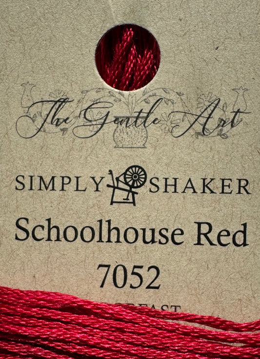 The Gentle Art Simply Shaker Threads; Schoolhouse Red