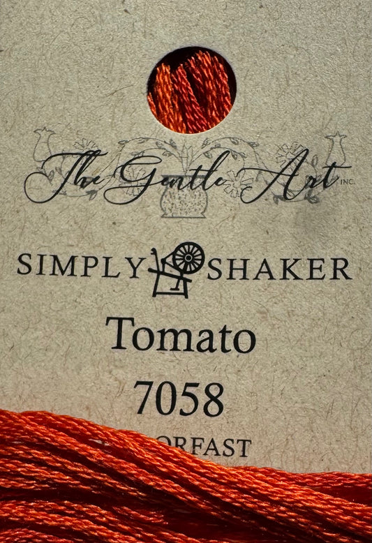 The Gentle Art Simply Shaker Threads; Tomato