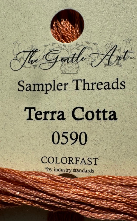 The Gentle Art Sampler Threads; Terra Cotta