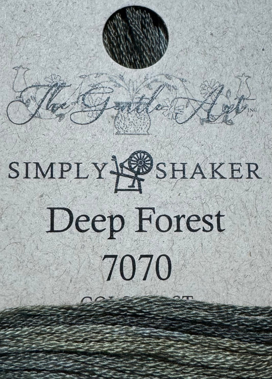 The Gentle Art Simply Shaker Threads; Deep Forest