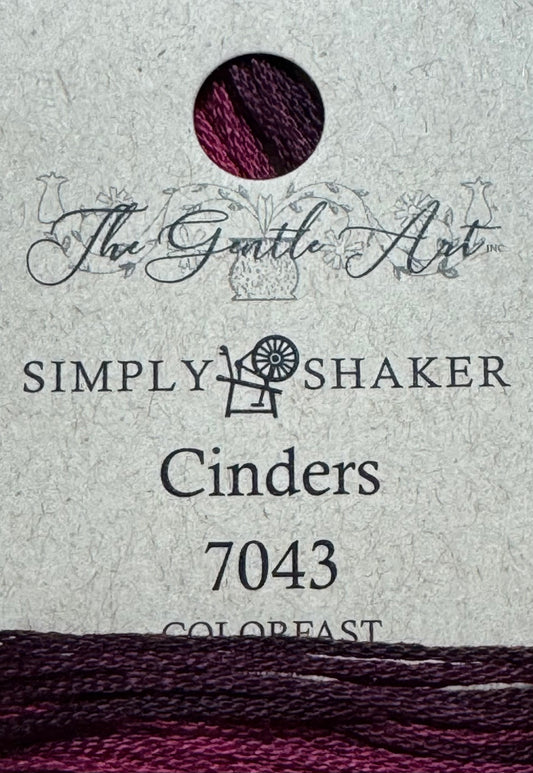 The Gentle Art Simply Shaker Threads; Cinders