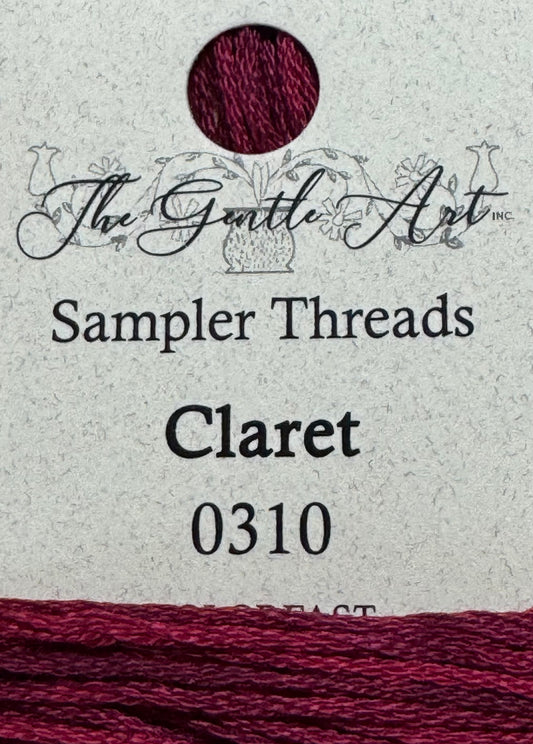 The Gentle Art Sampler Threads; Claret