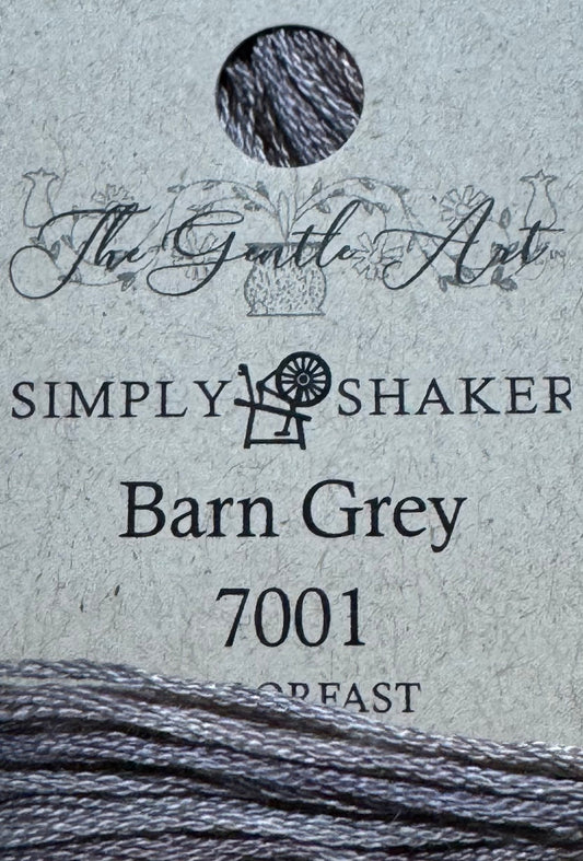 The Gentle Art Simply Shaker Threads; Barn Grey