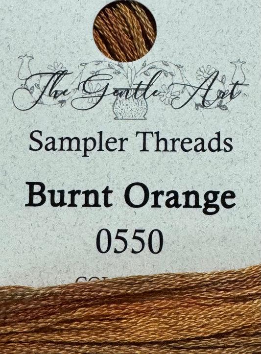 The Gentle Art Sampler Threads; Burnt Orange