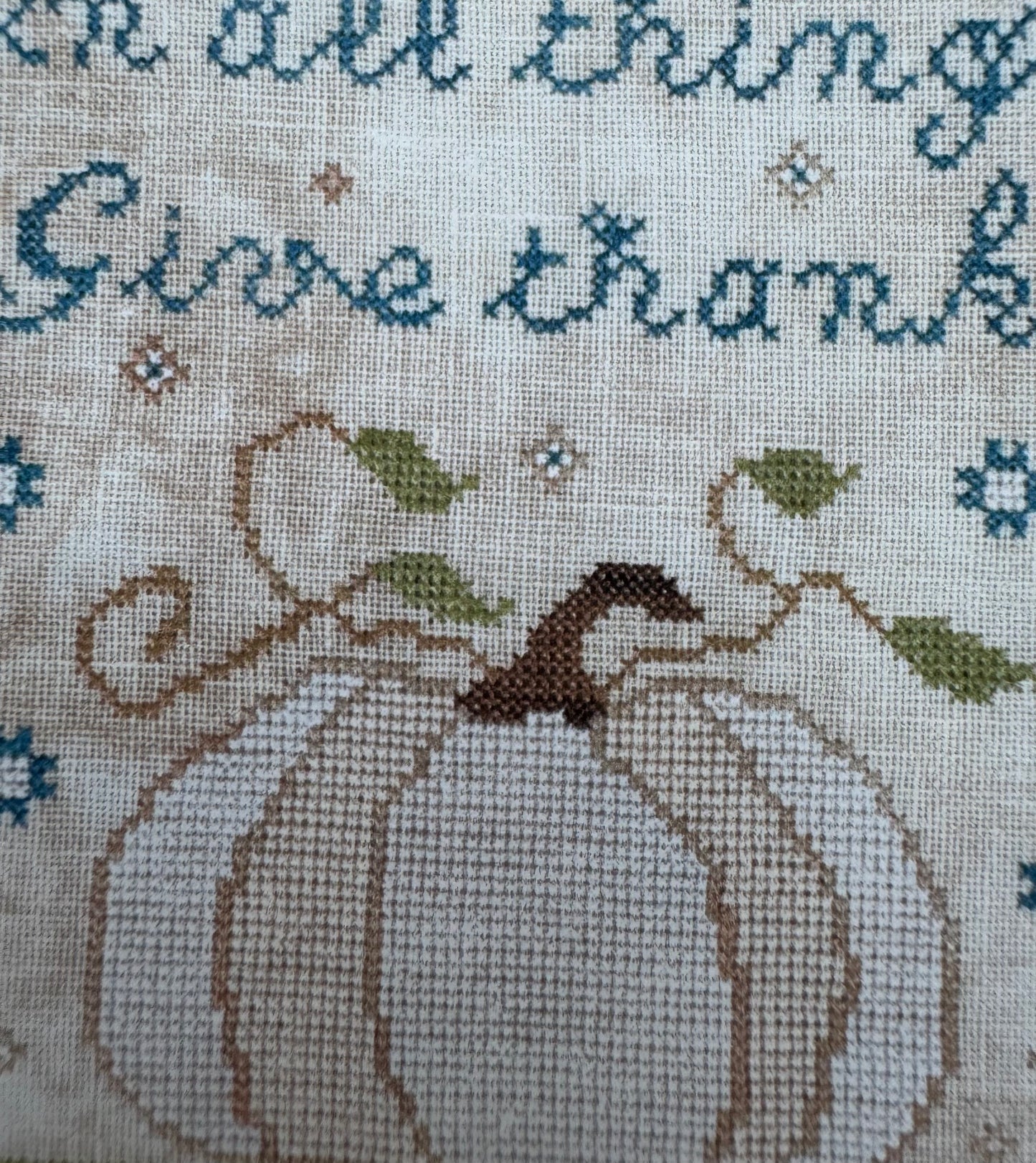 Give Thanks; The Proper Stitcher