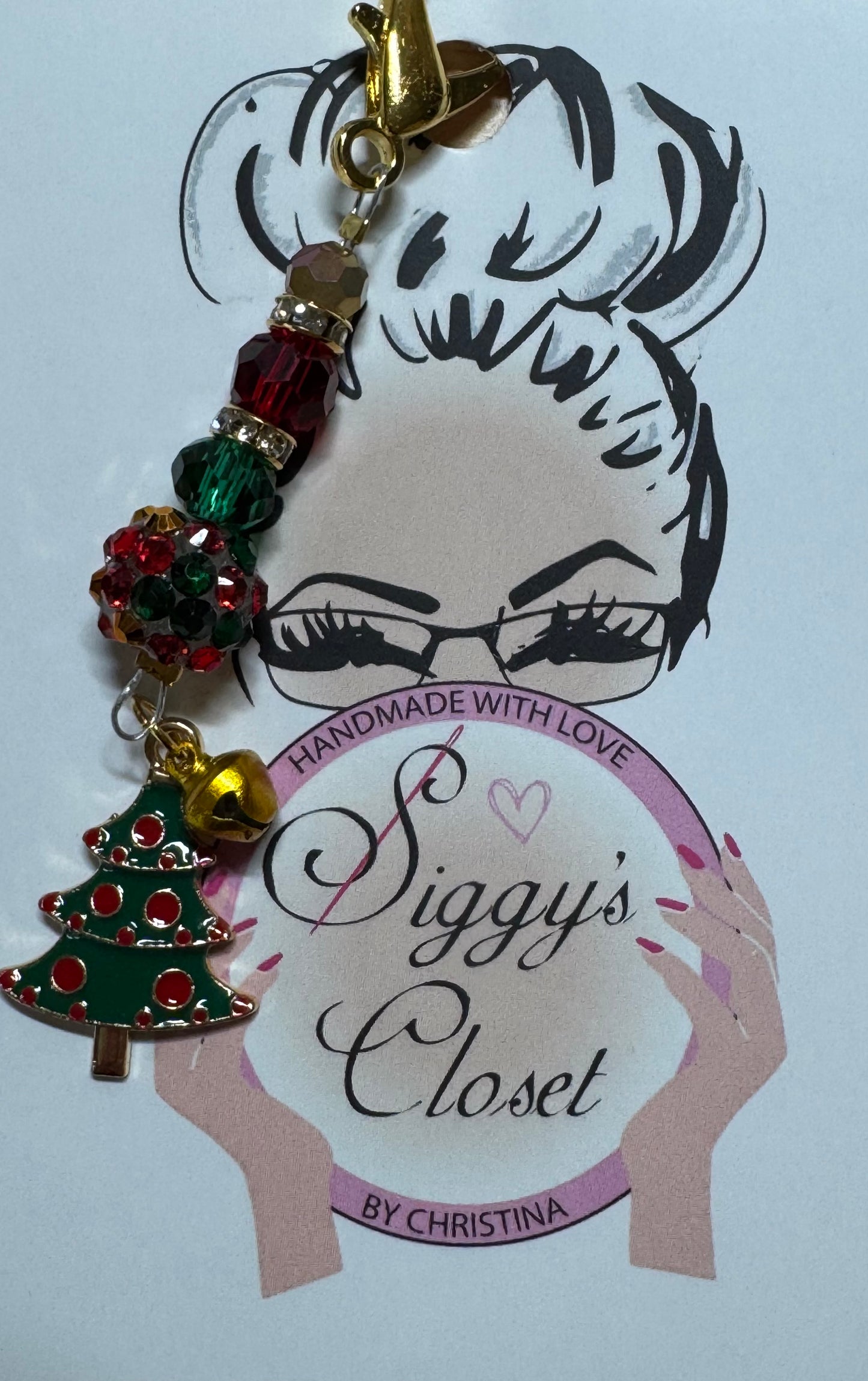 Holiday Themed Scissor FOB