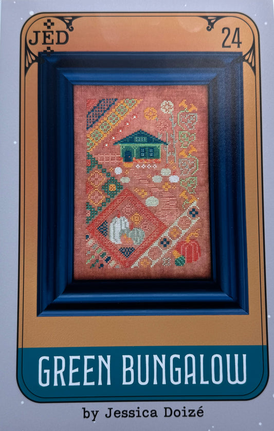 Green Bungalow; JEDxStitch