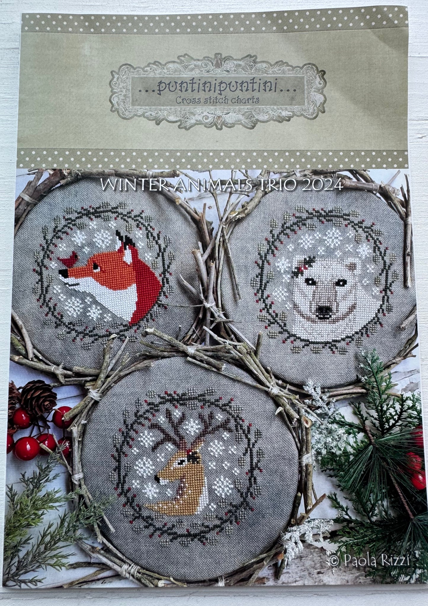 Winter Animals Trio 2024; PuntiniPuntini