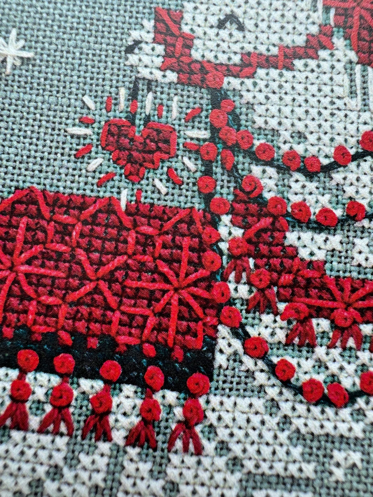 Snowflake Llama Ornament; Counting Puddles