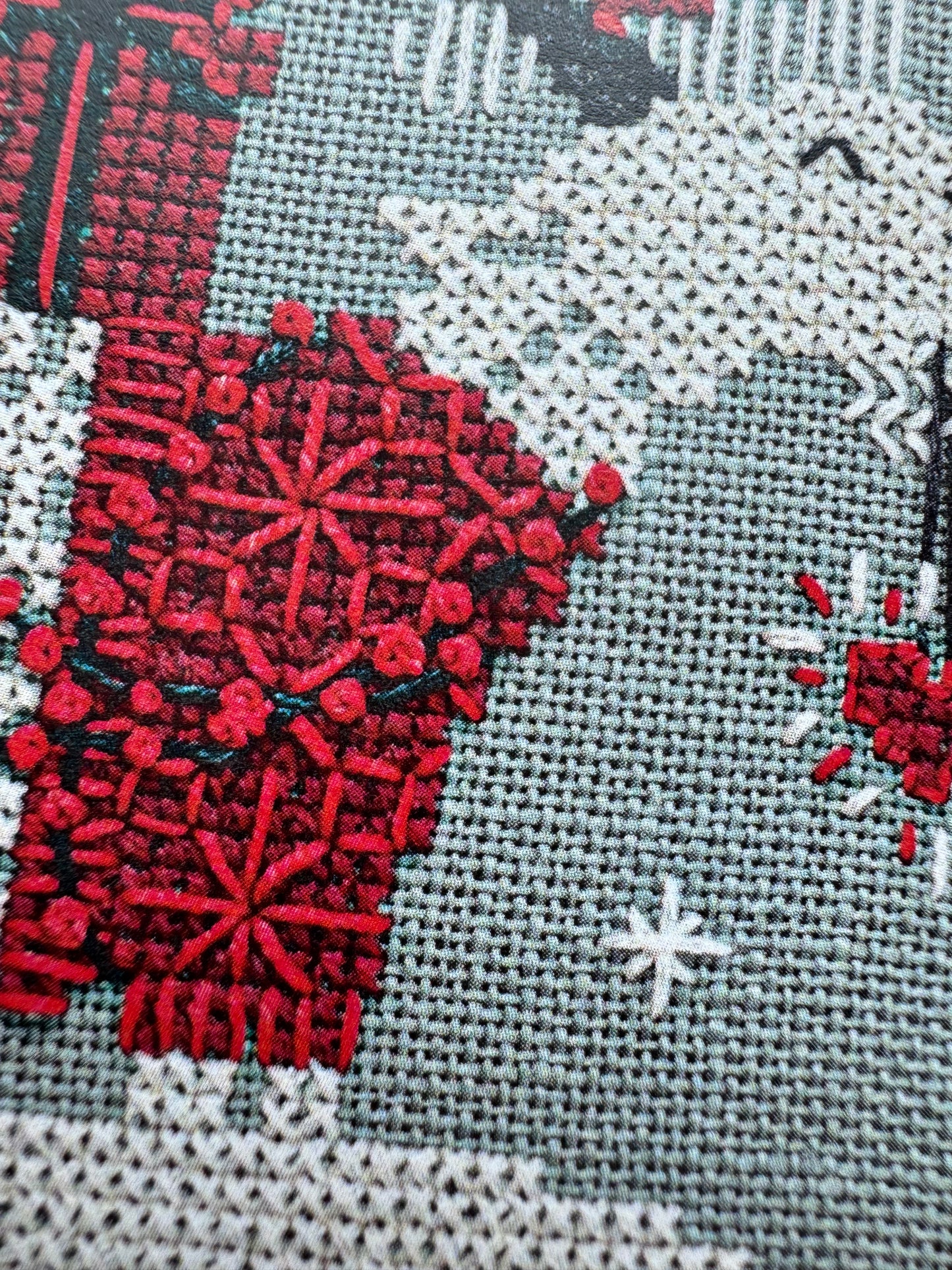 Snowflake Goat Ornament; Counting Puddles