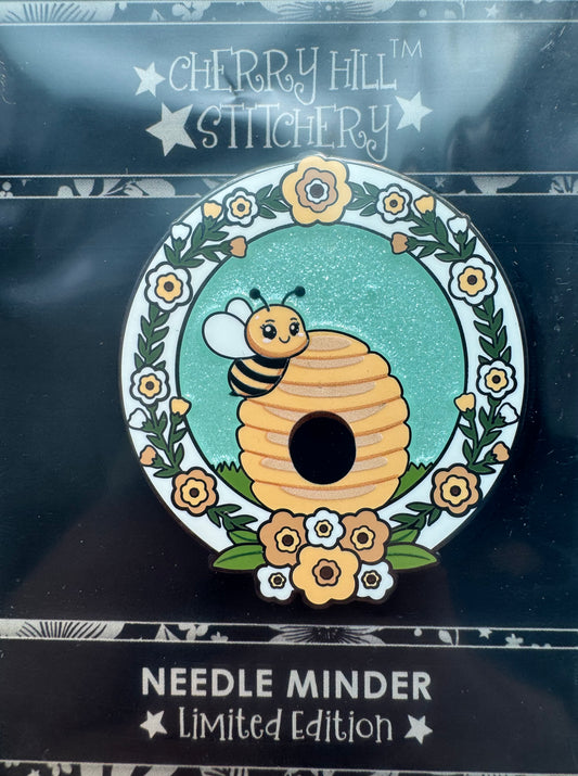 Beehive Needle Minder, Cherry Hill Stitchery