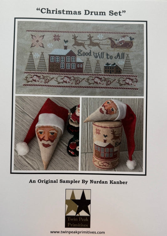 Christmas Drum Set; Twin Peak Primitives