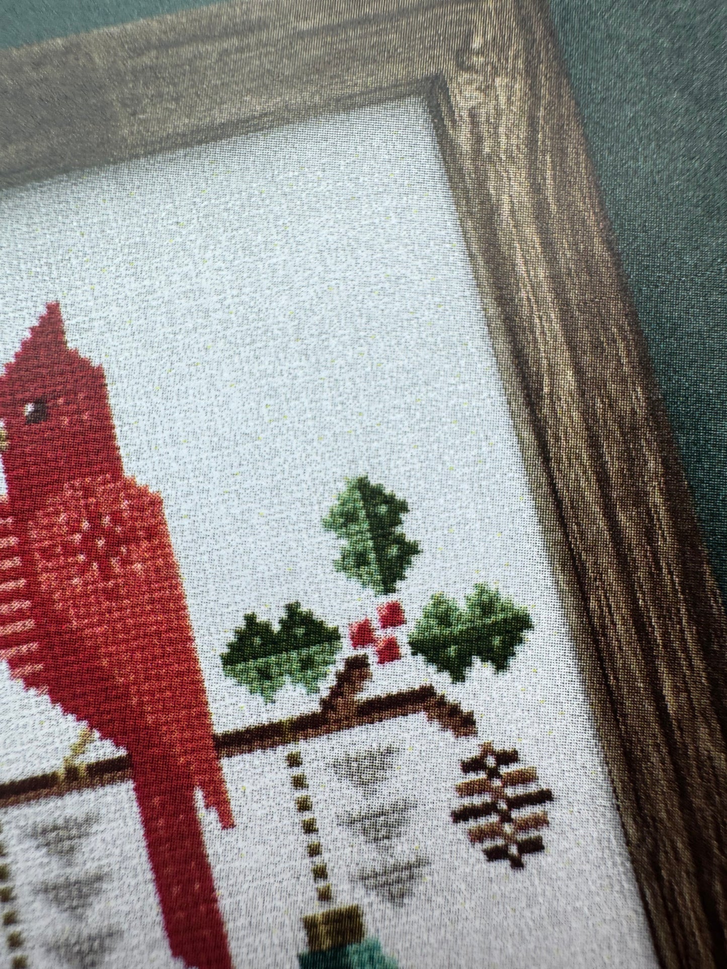 Bauble Birds; Boomerang Stitches