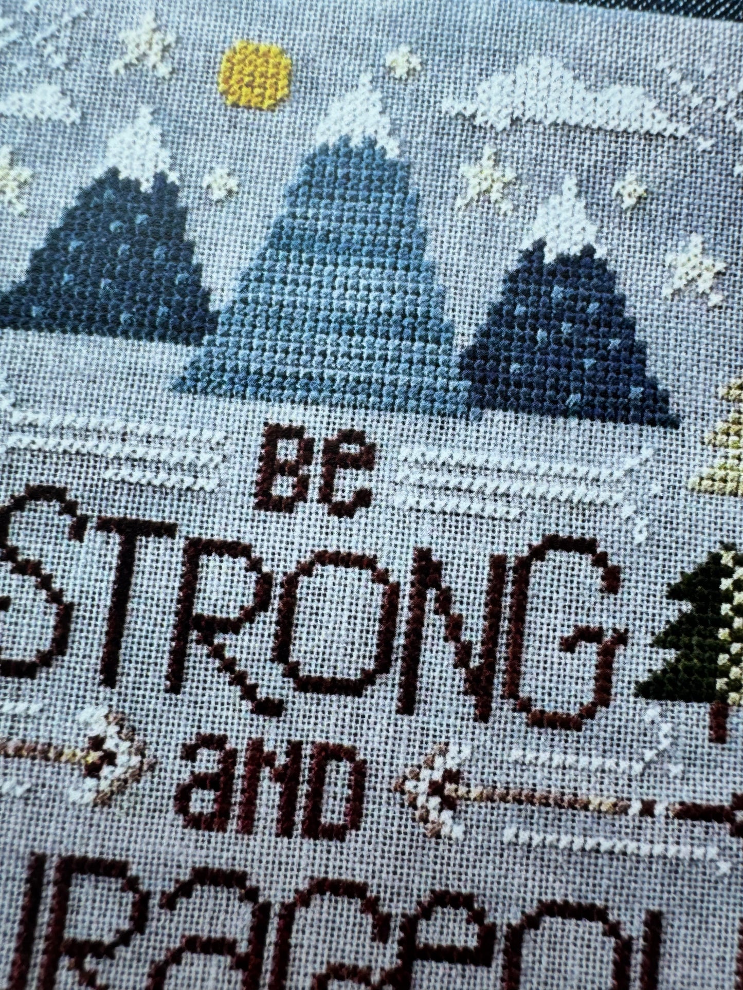 Strong and Courageous; Sweet Wing Studio