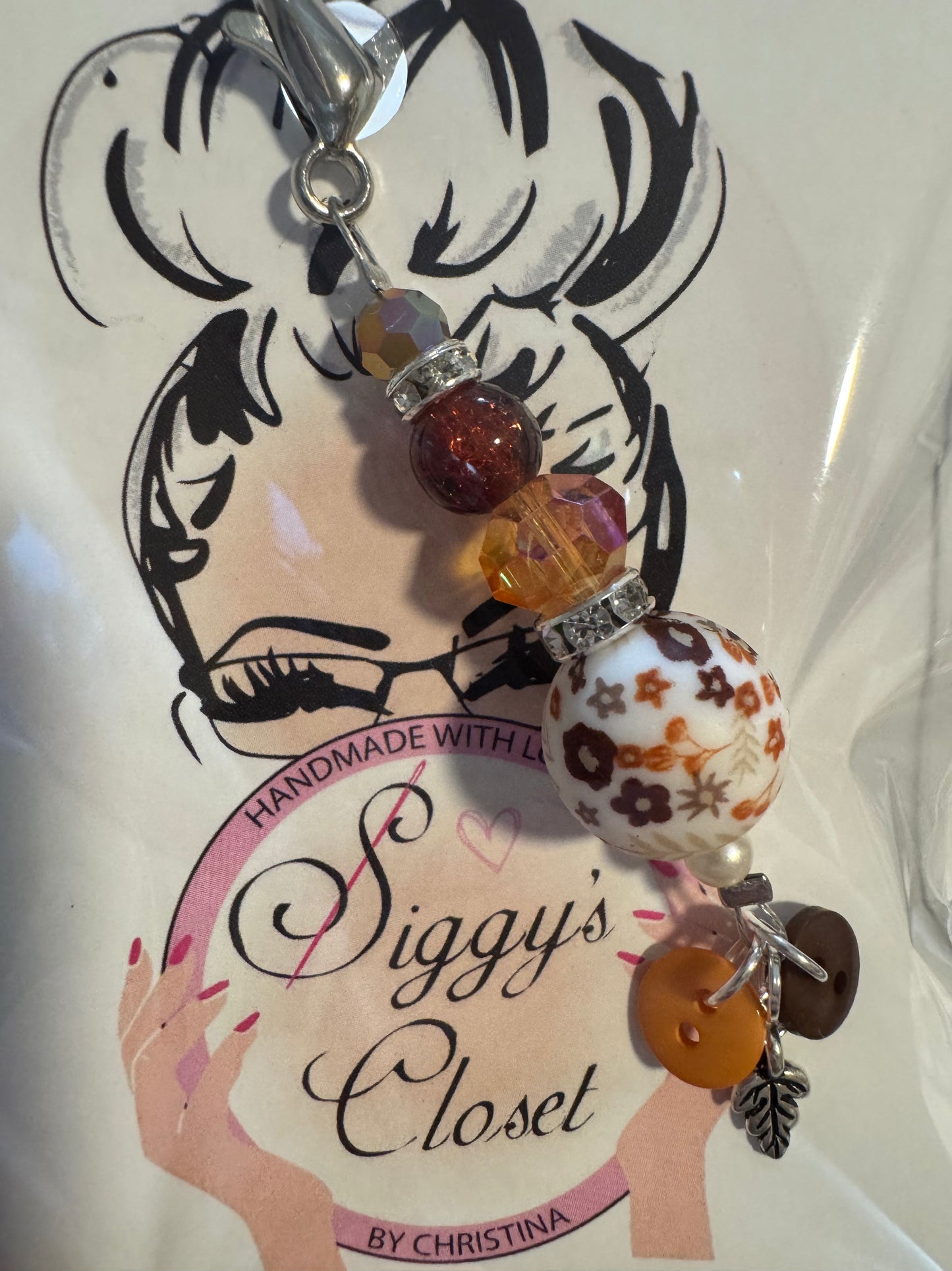 Autumn Themed Scissor FOB