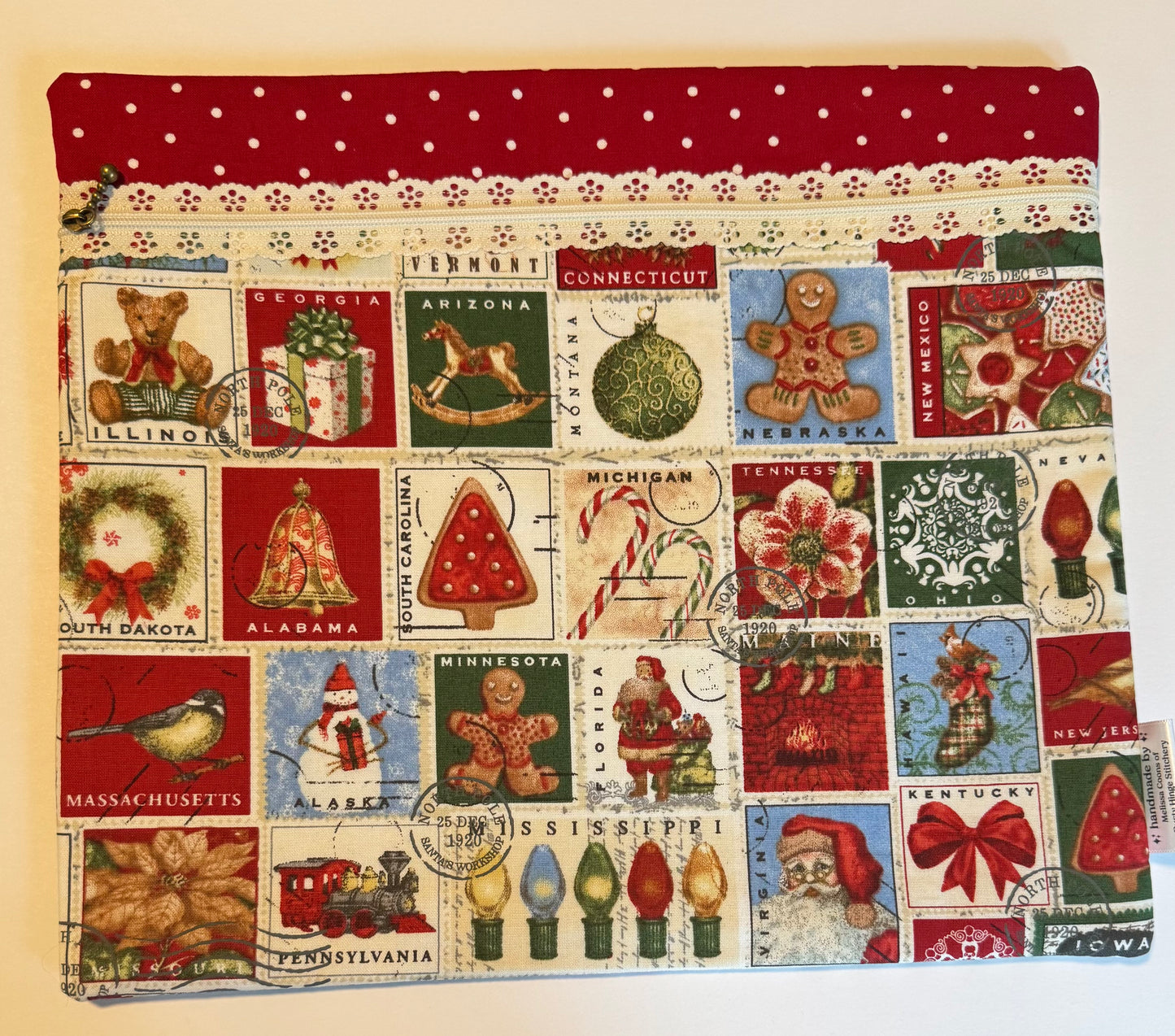 Holiday Project Bags by The Rusty Hinge Stitchery