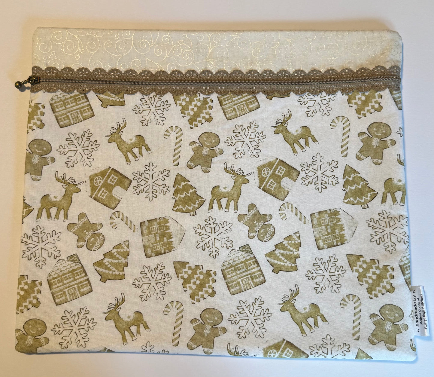 Holiday Project Bags by The Rusty Hinge Stitchery