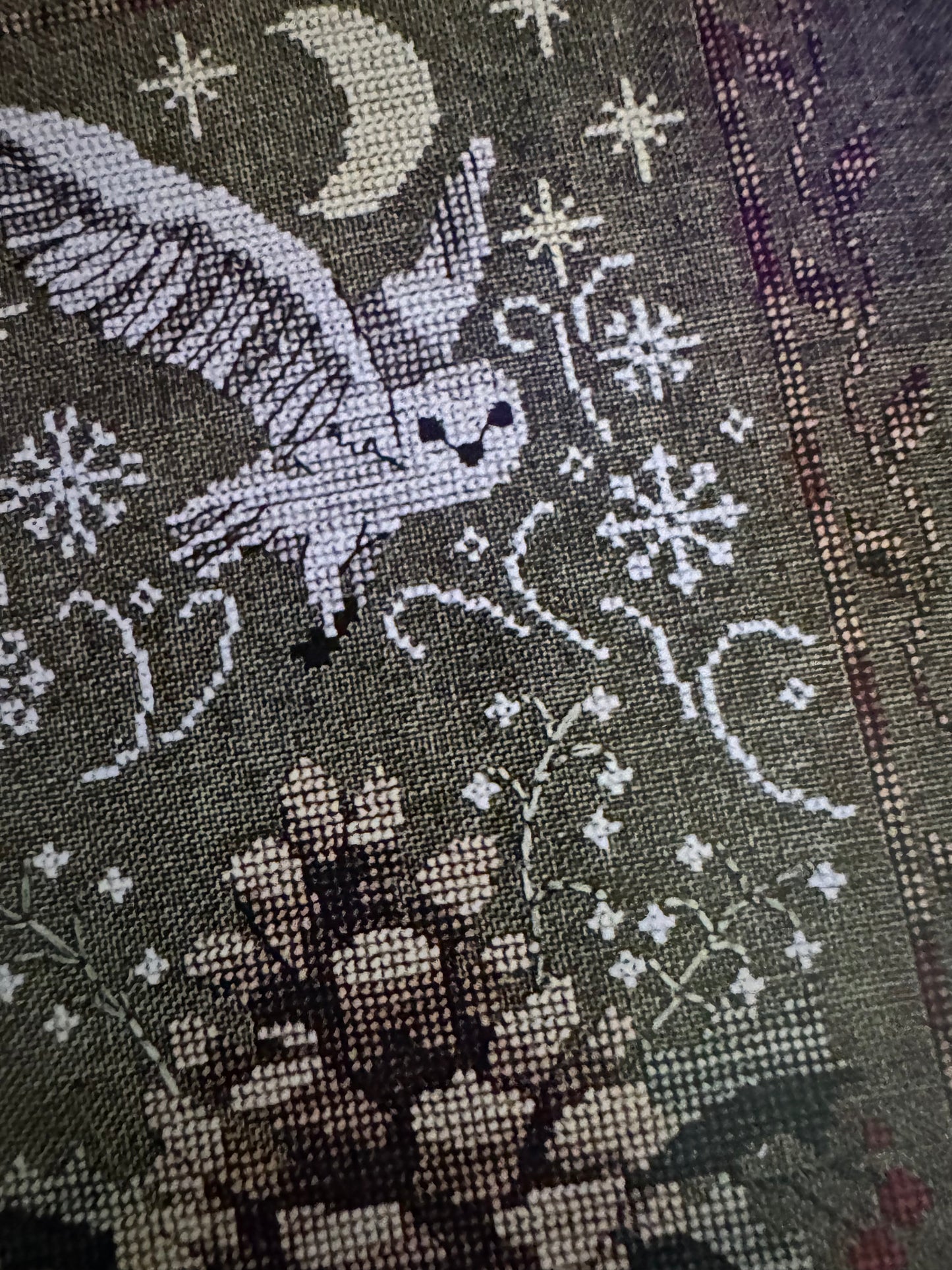 Moonlit Hollow; The Stitchin' Kitten Designs