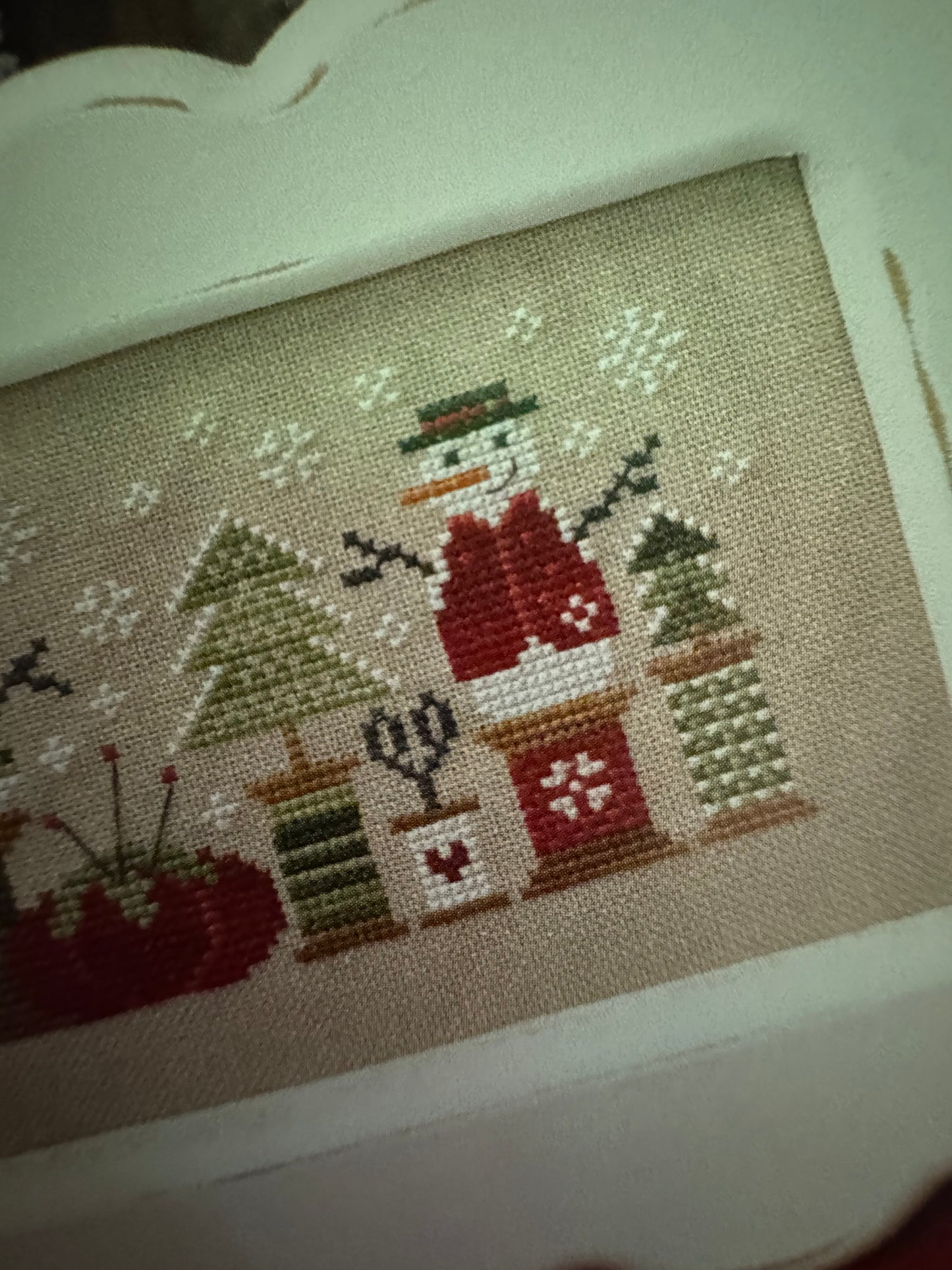 Snowman 2025; Primrose Cottage