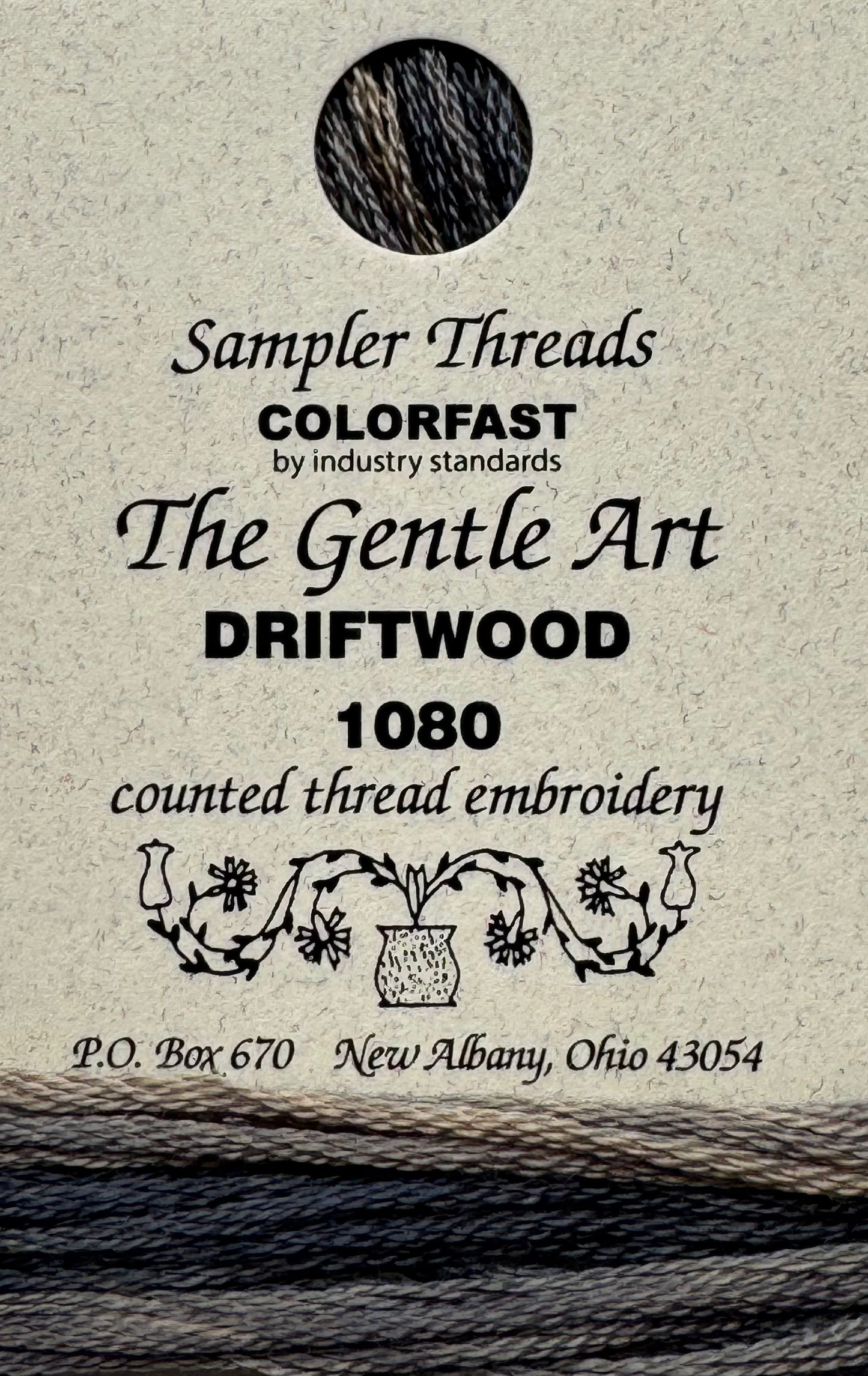 The Gentle Art Sampler Threads; Driftwood