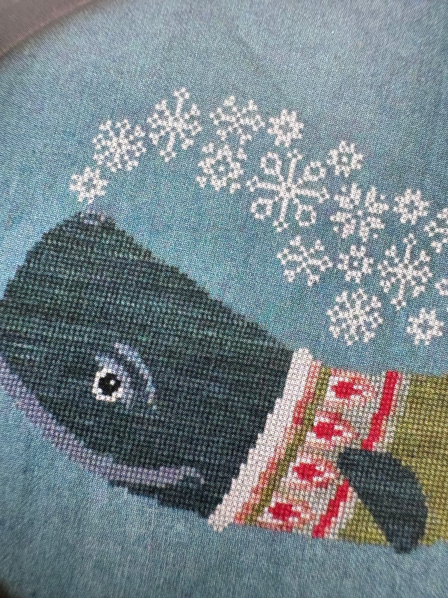 Winter Whale; The Blue Flower