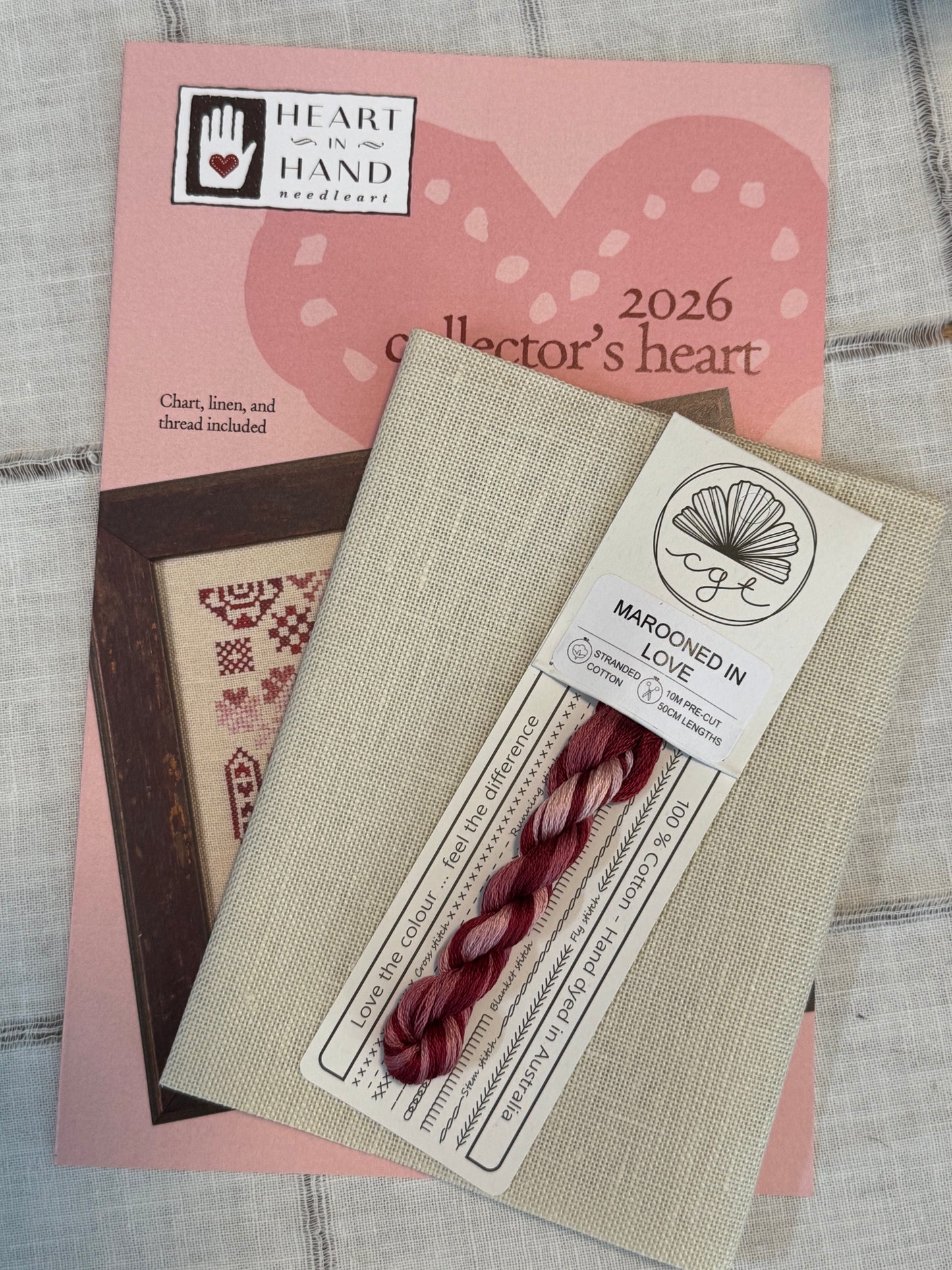 2026 Collector's Heart Kit; Heart in Hand