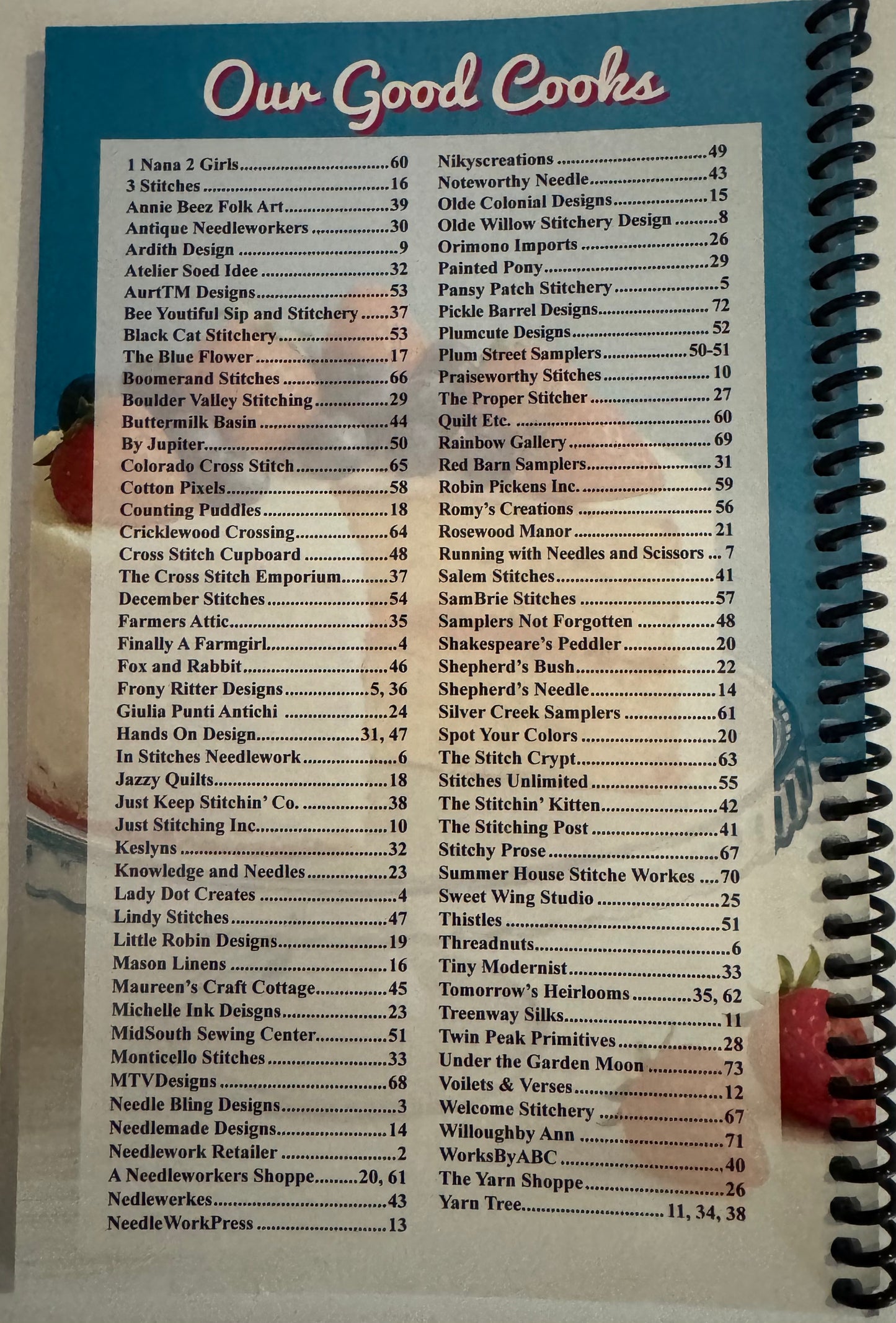 2026 Nashville Needlework Market Cookbook - Happiness is Homemade