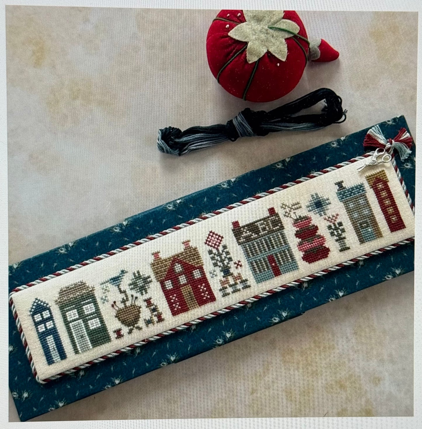 Needleworker's Tiny Town; Heart in Hand