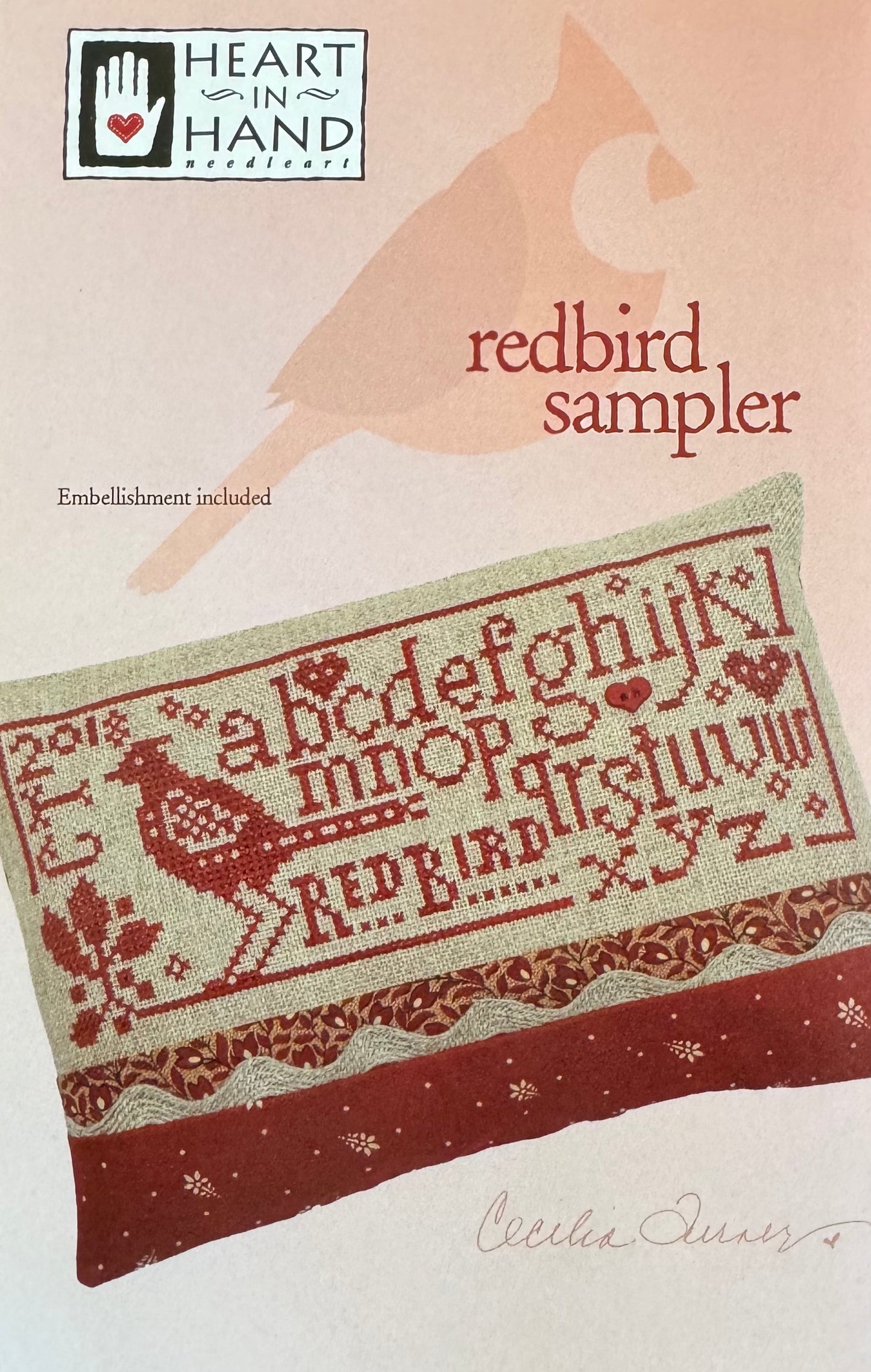 Redbird Sampler; Heart In Hand