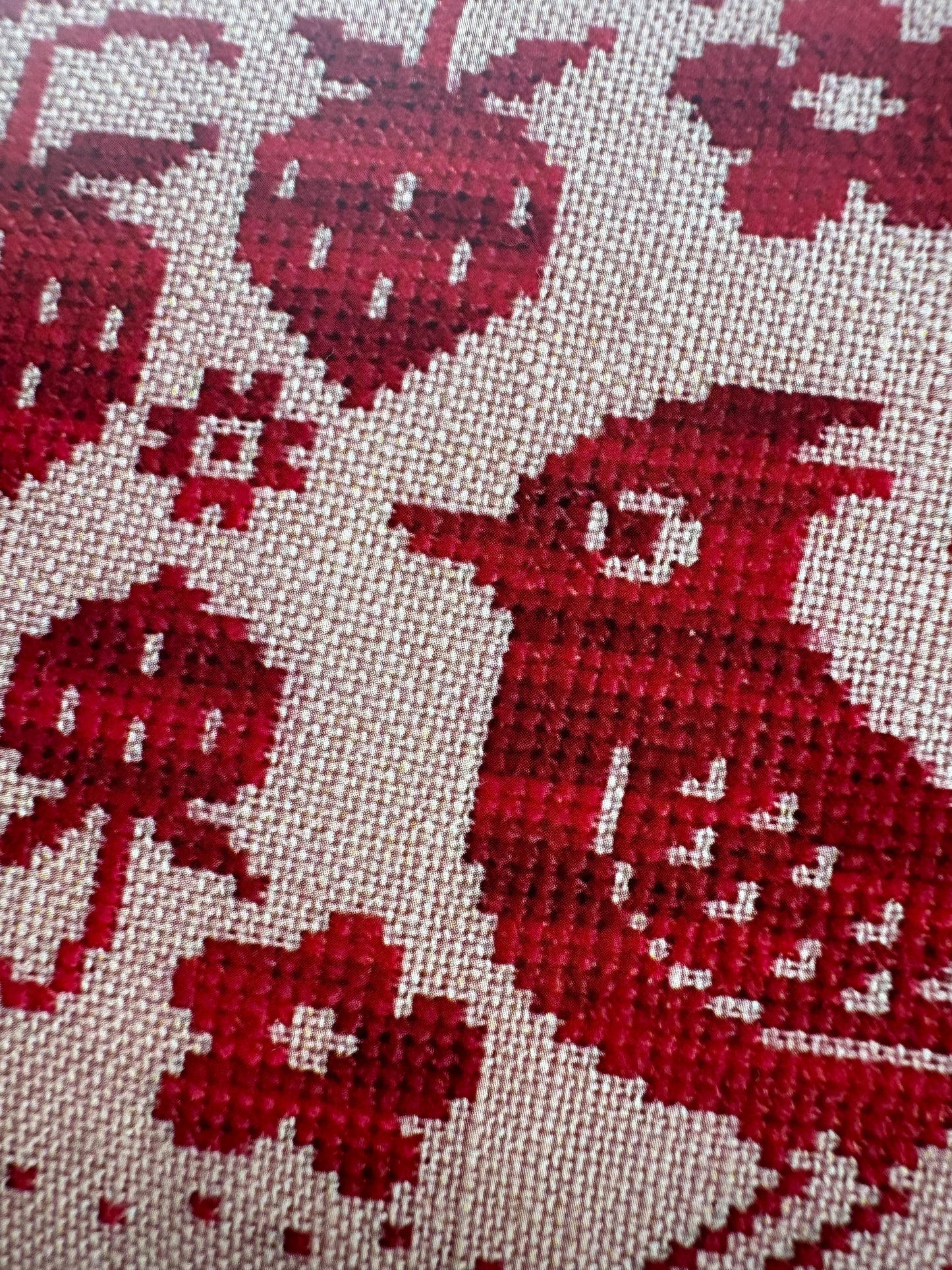 Bird in the Berry Patch; Luminous Fiber Arts