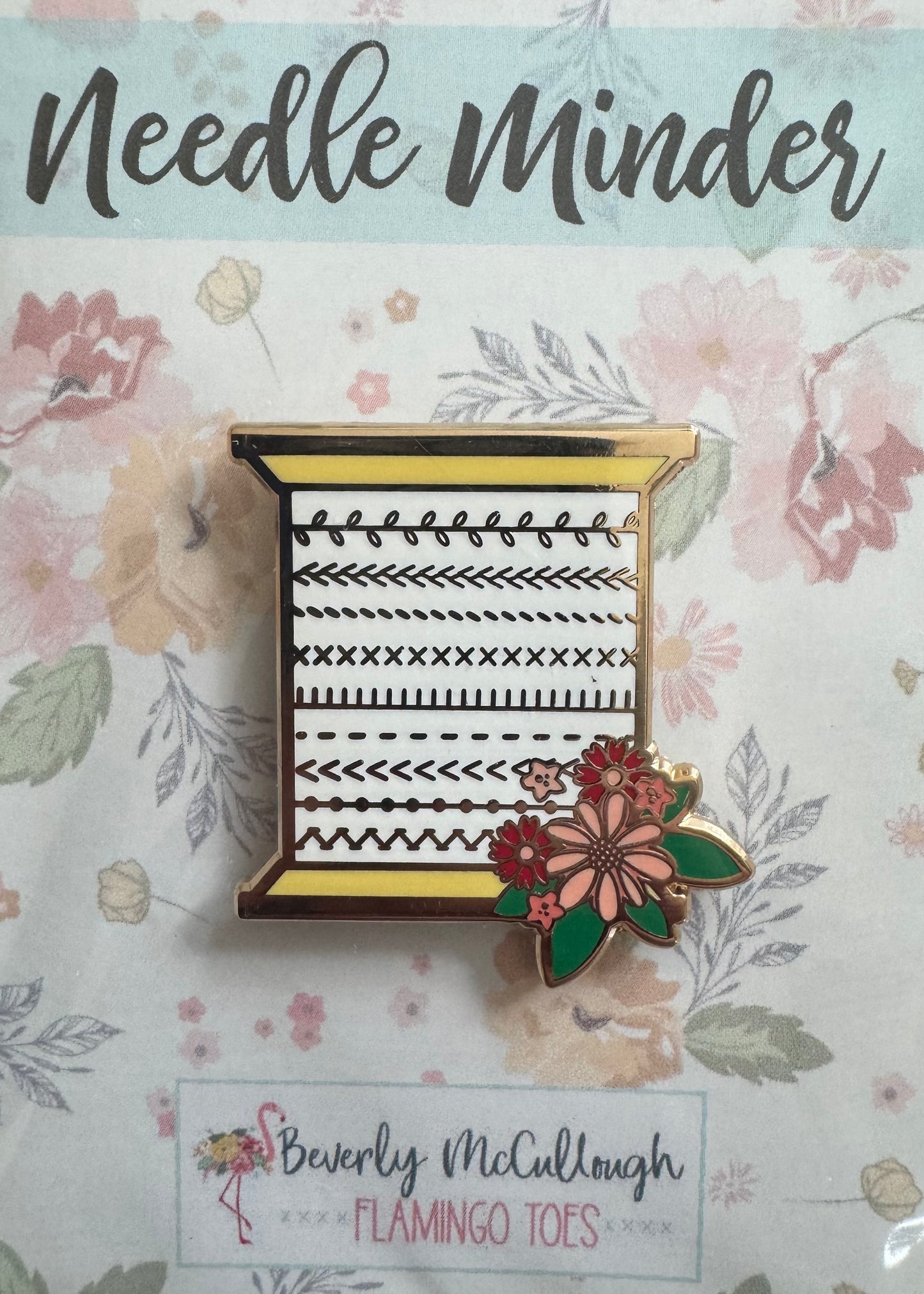 Flamingo Toes Needle Minders