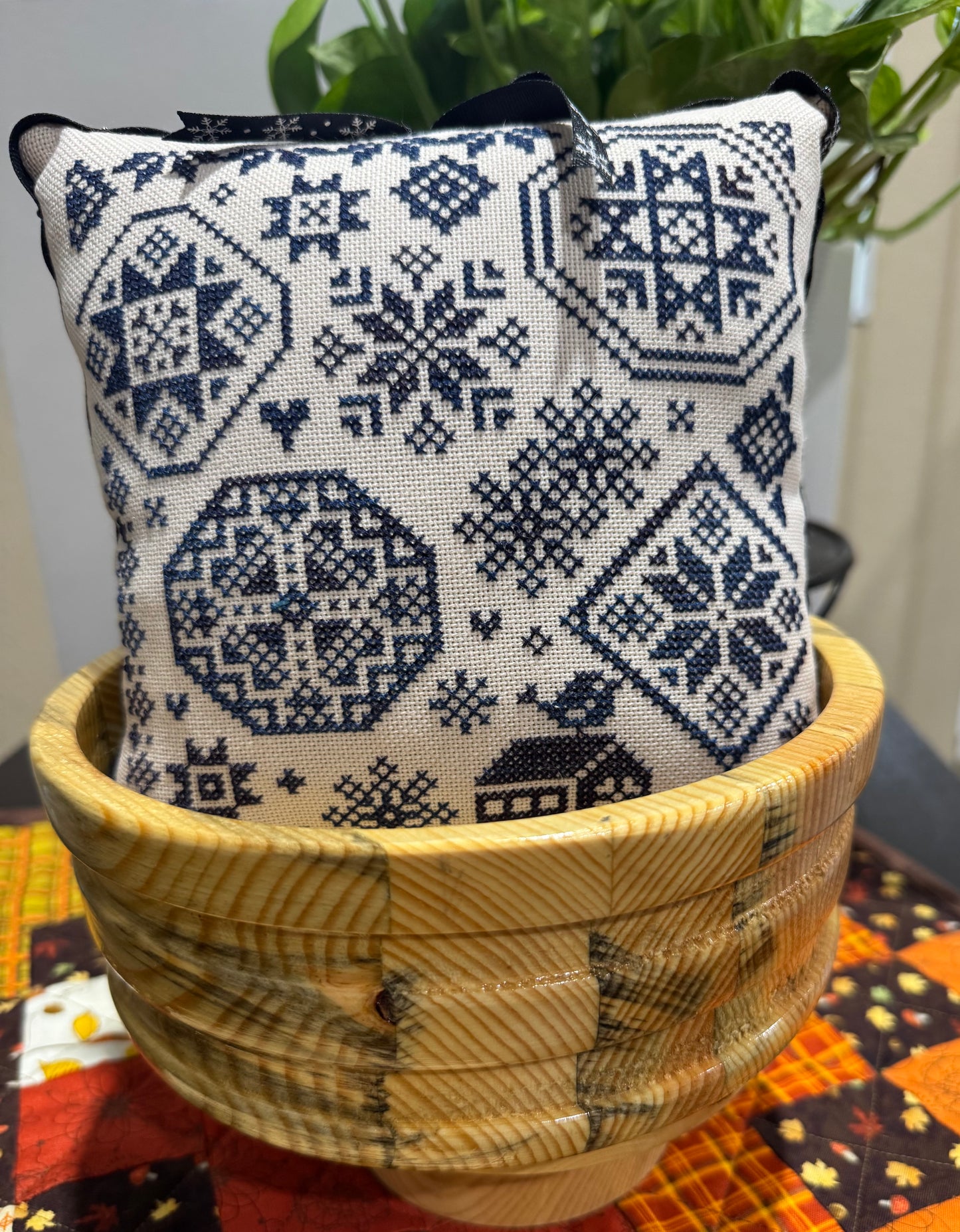 Handcrafted Wooden Bowl #3