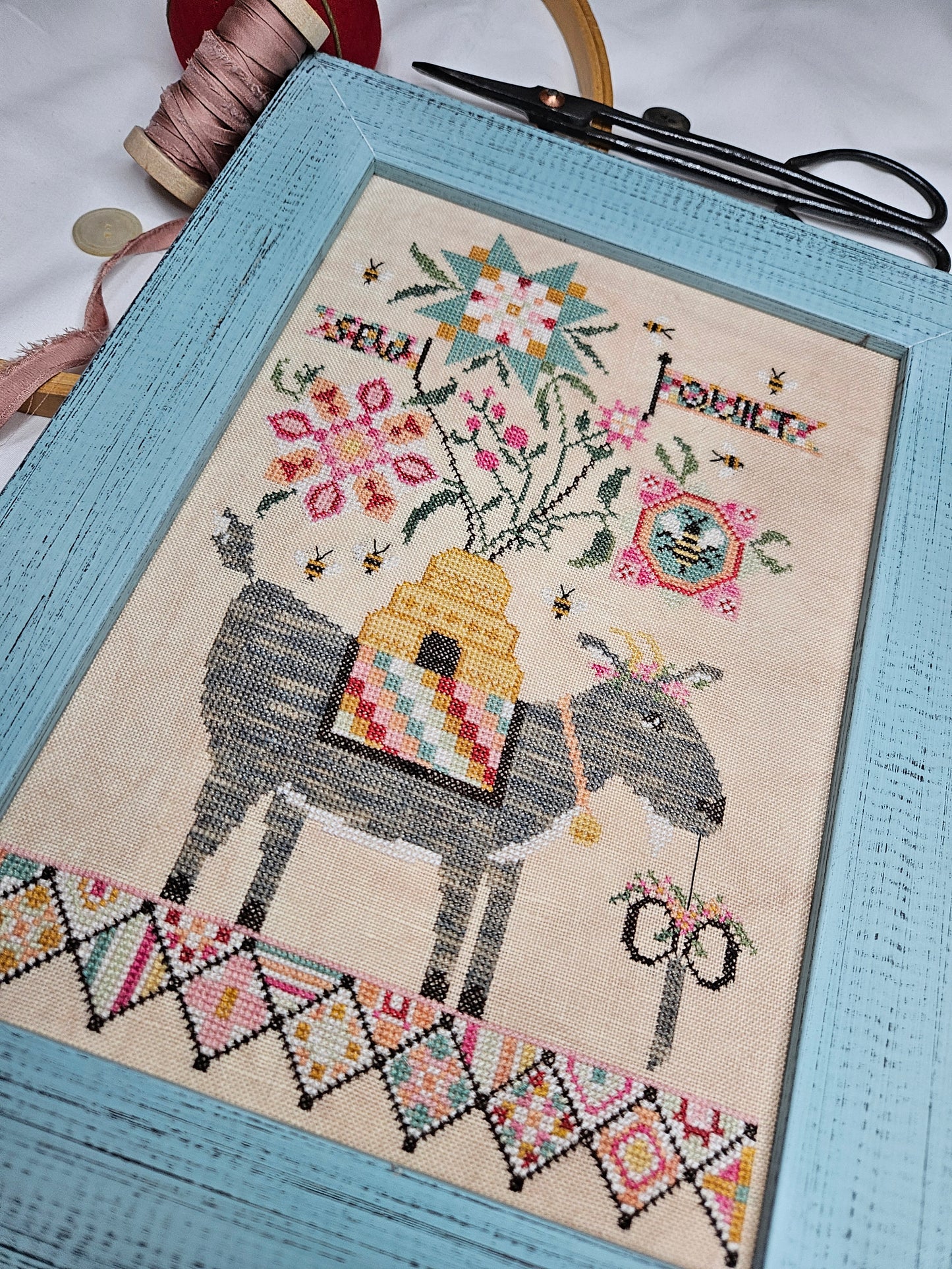 Quilting Nanny; Quaint Rose Needlearts