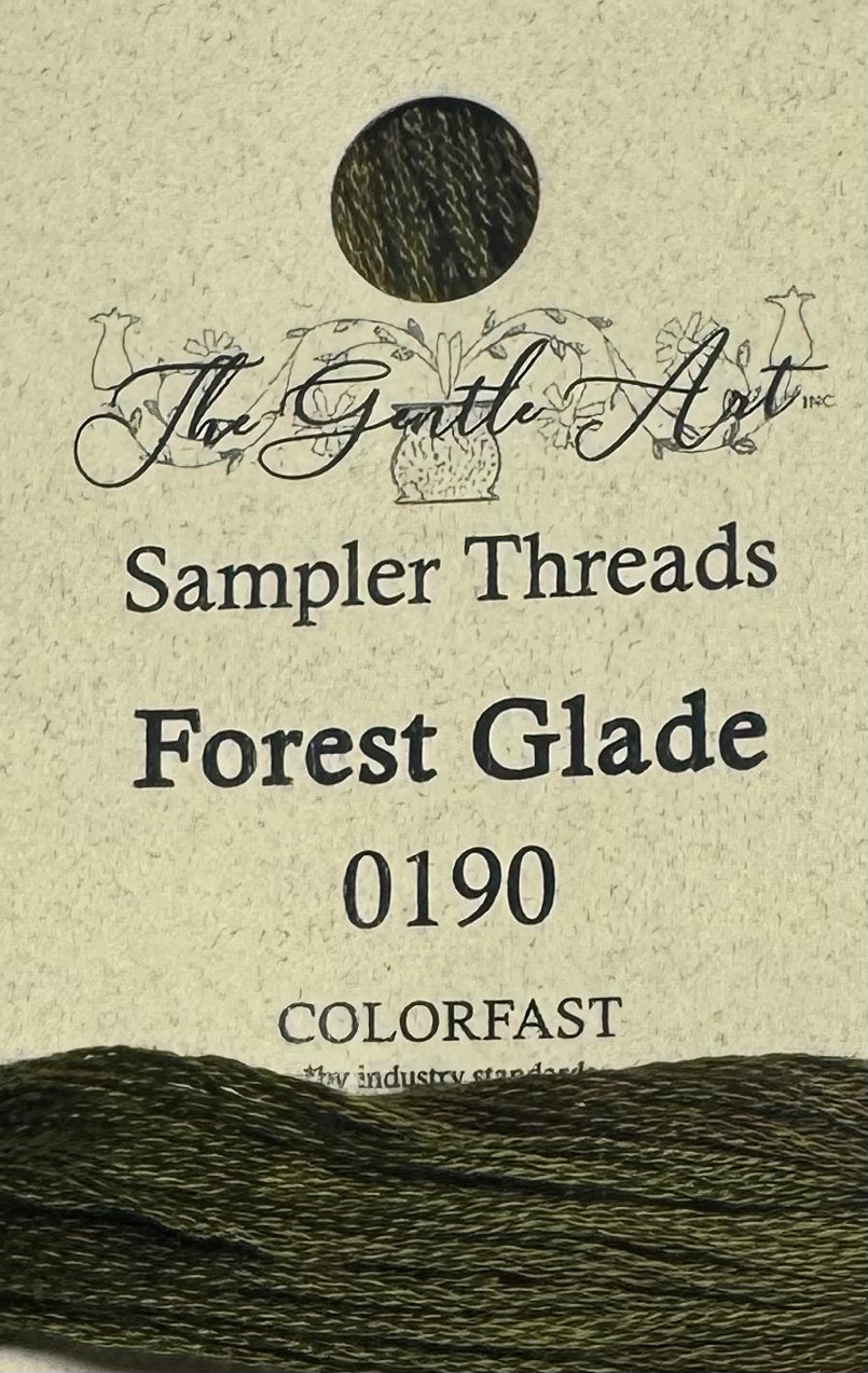 The Gentle Art Sampler Threads; Forest Glade – The Cross Stitch Emporium