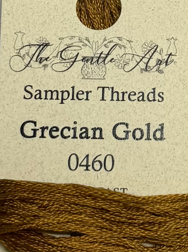 The Gentle Art Sampler Threads; Grecian Gold – The Cross Stitch Emporium