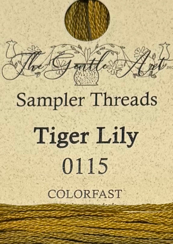 The Gentle Art Sampler Threads; Tiger Lily – The Cross Stitch Emporium