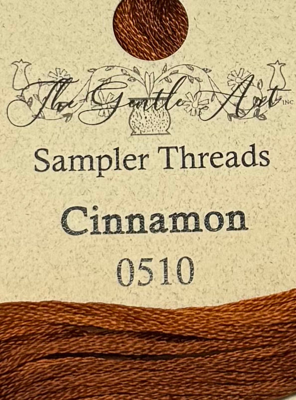 The Gentle Art Sampler Threads; Cinnamon – The Cross Stitch Emporium