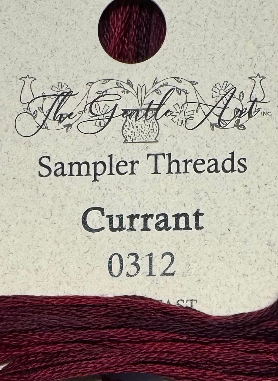 The Gentle Art Sampler Threads; Currant – The Cross Stitch Emporium