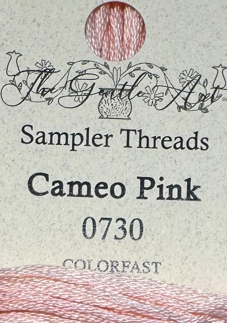 The Gentle Art Sampler Threads; Cameo Pink – The Cross Stitch Emporium