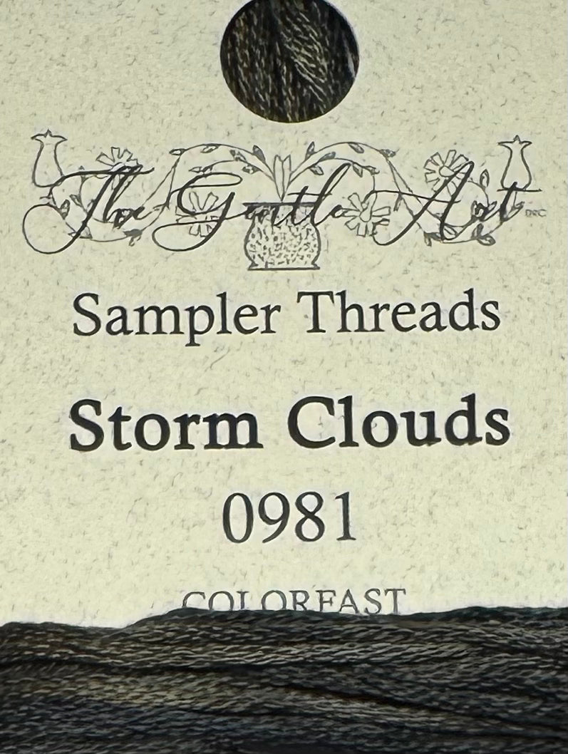 The Gentle Art Sampler Threads; Storm Clouds – The Cross Stitch Emporium