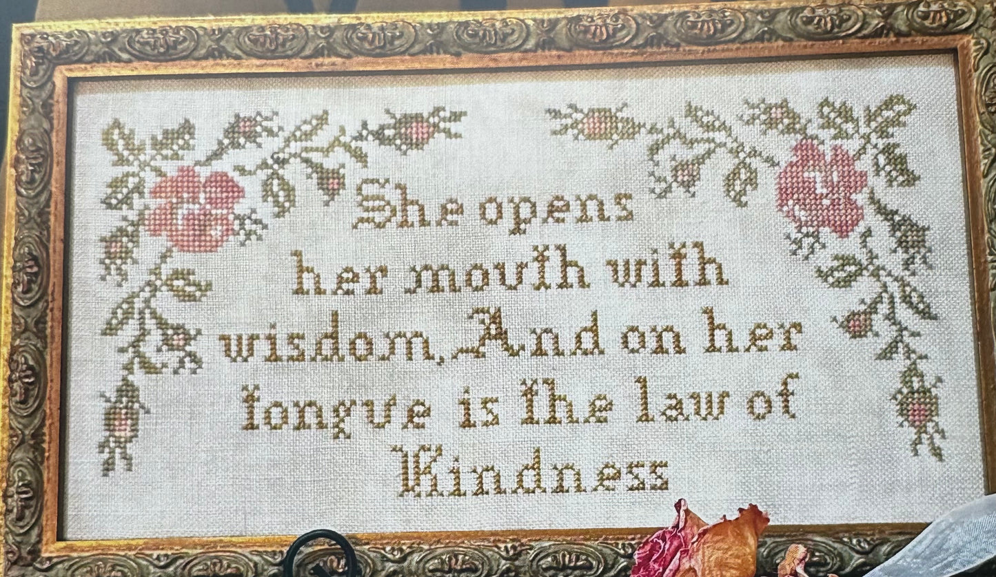 The Law of Kindness; Antique Needleworkers