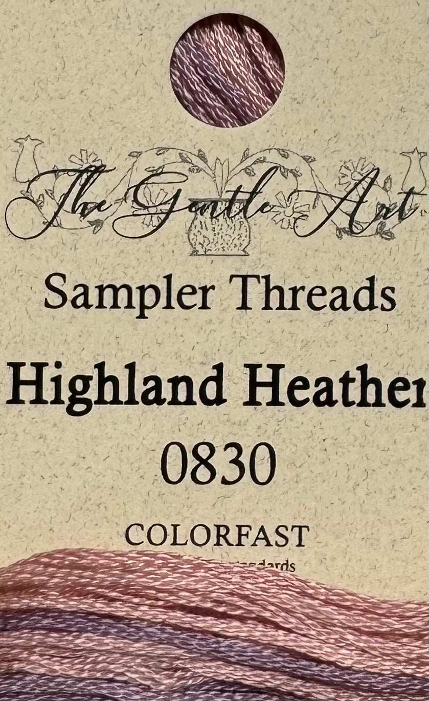 The Gentle Art Sampler Threads; Highland Heather – The Cross Stitch ...
