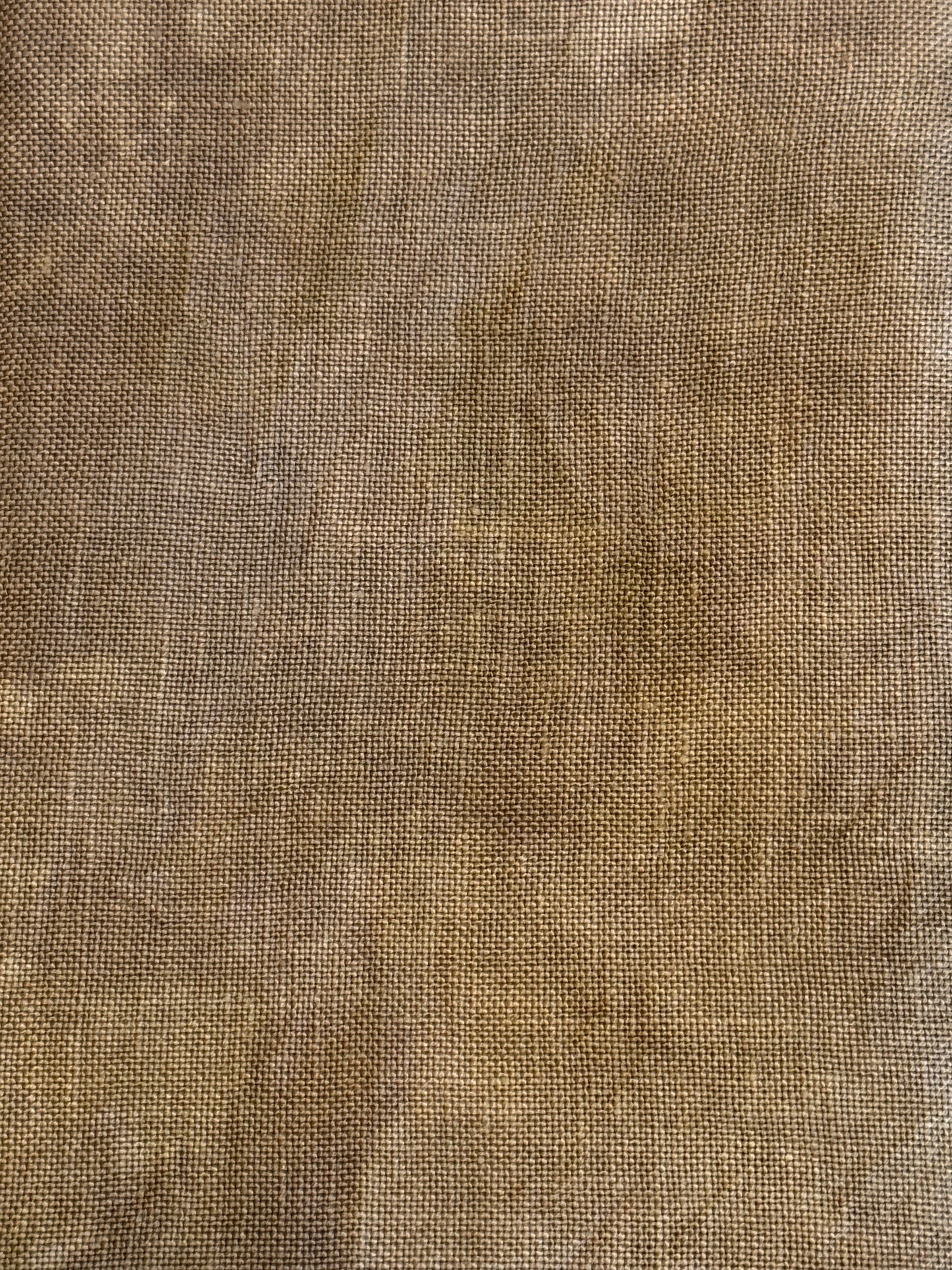 Coffee Stain; Cedar River Linen and Design
