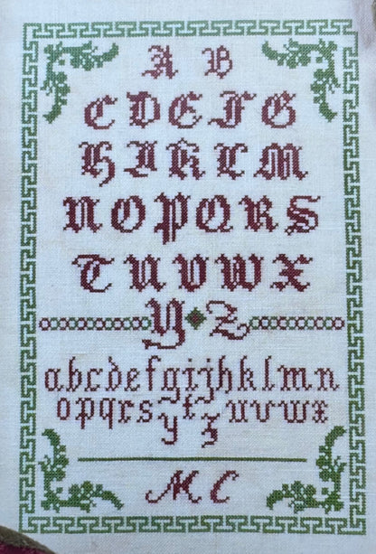 MC Sampler; Antique Needleworkers