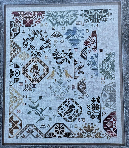 AC Bluebird Quaker Sampler; Sassafras Samplers