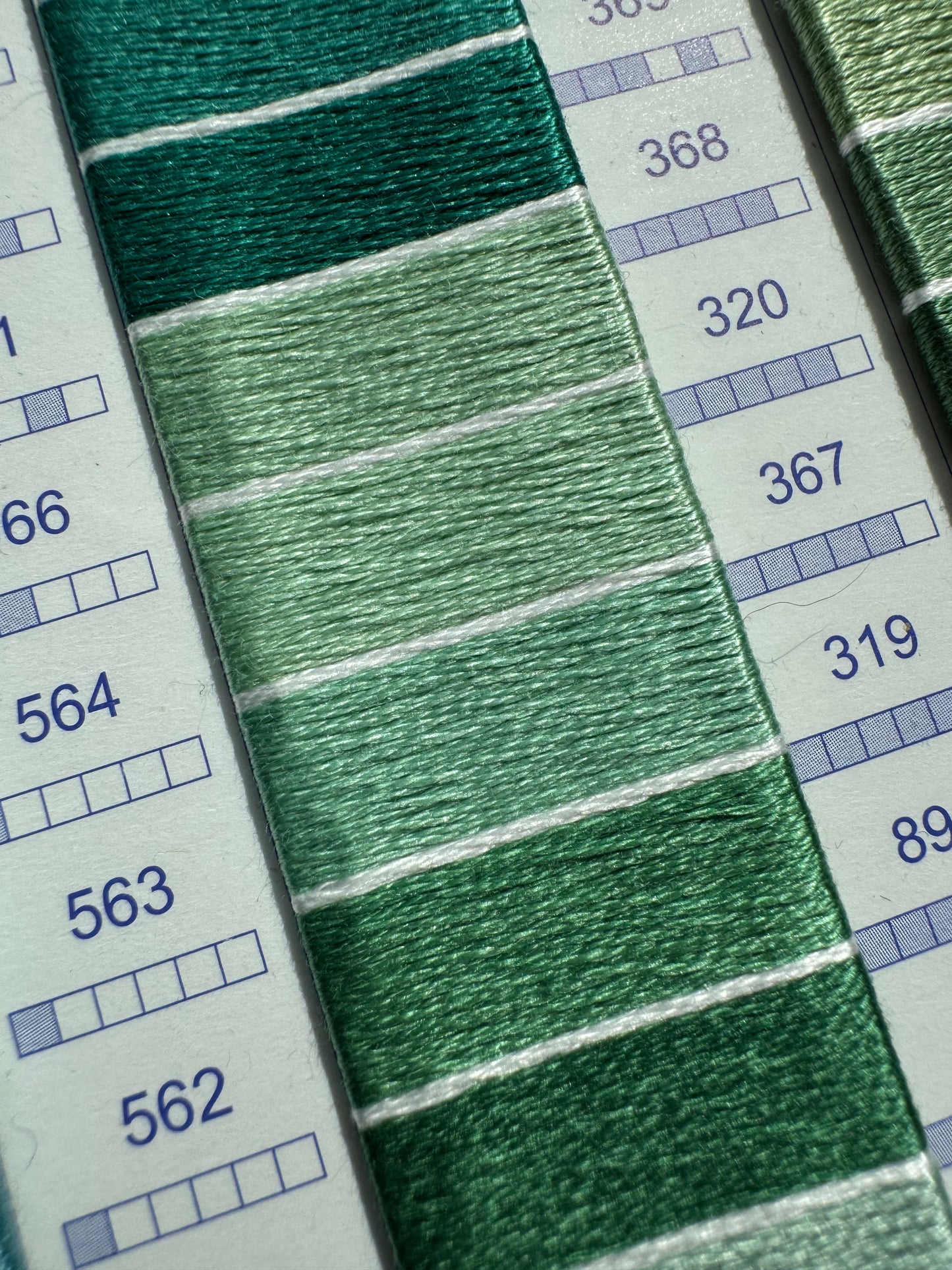 DMC Color Card